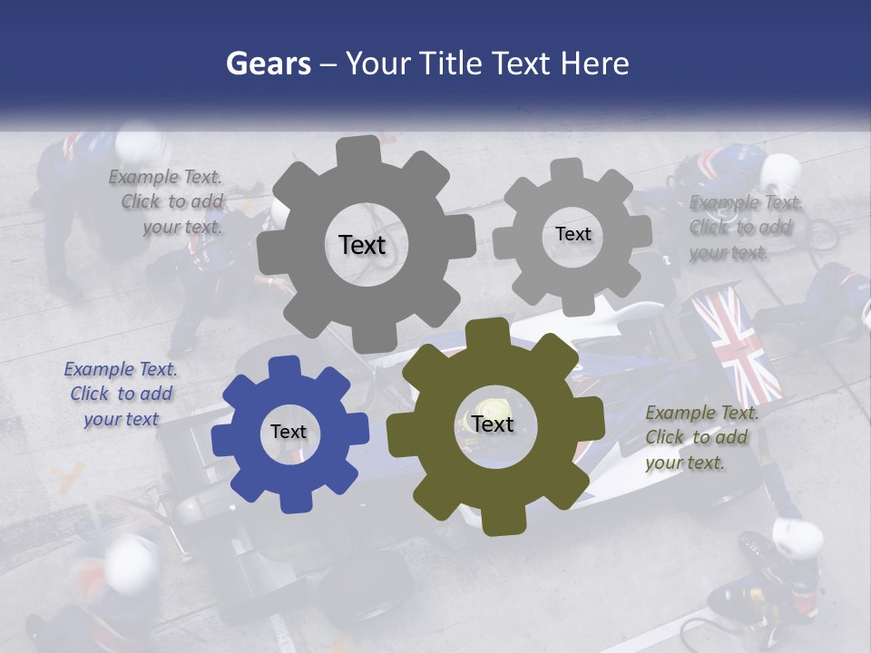 Man Selling Ownership PowerPoint Template