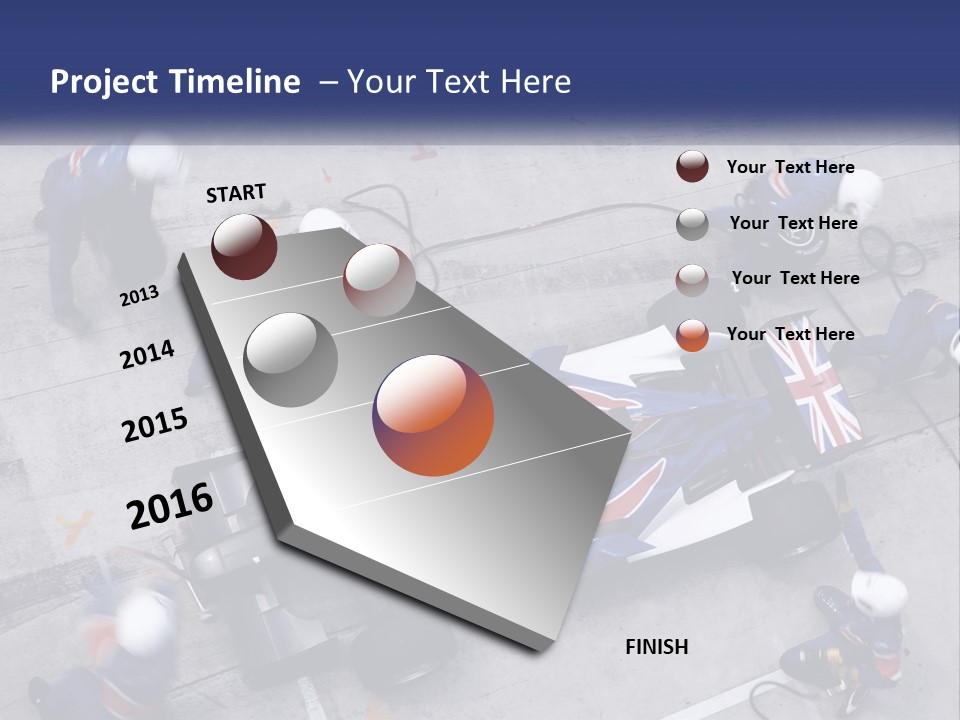 Man Selling Ownership PowerPoint Template