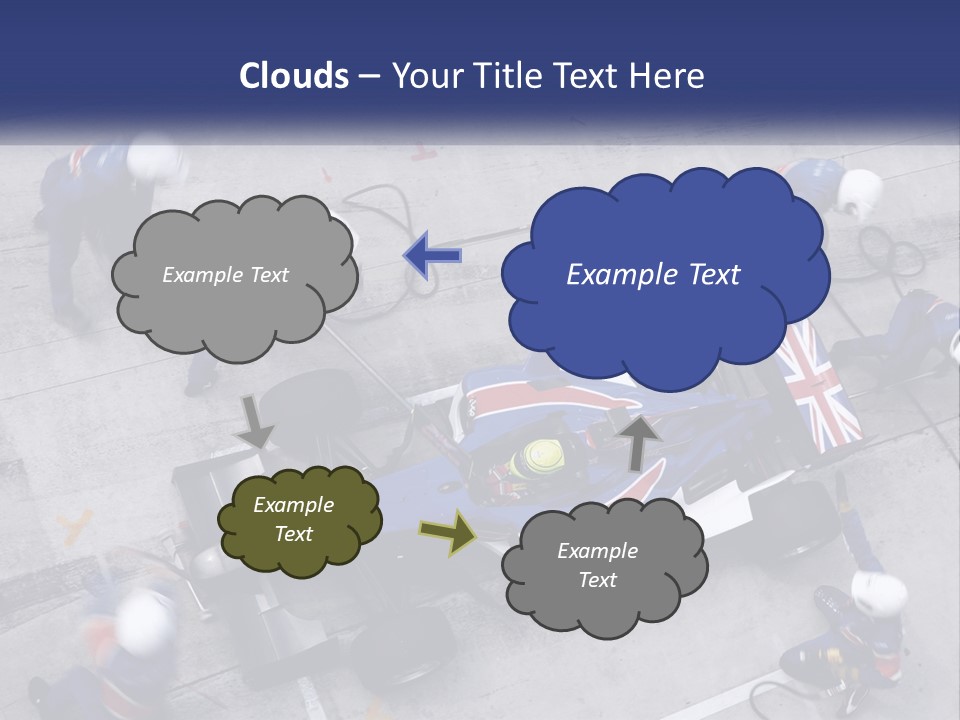 Man Selling Ownership PowerPoint Template