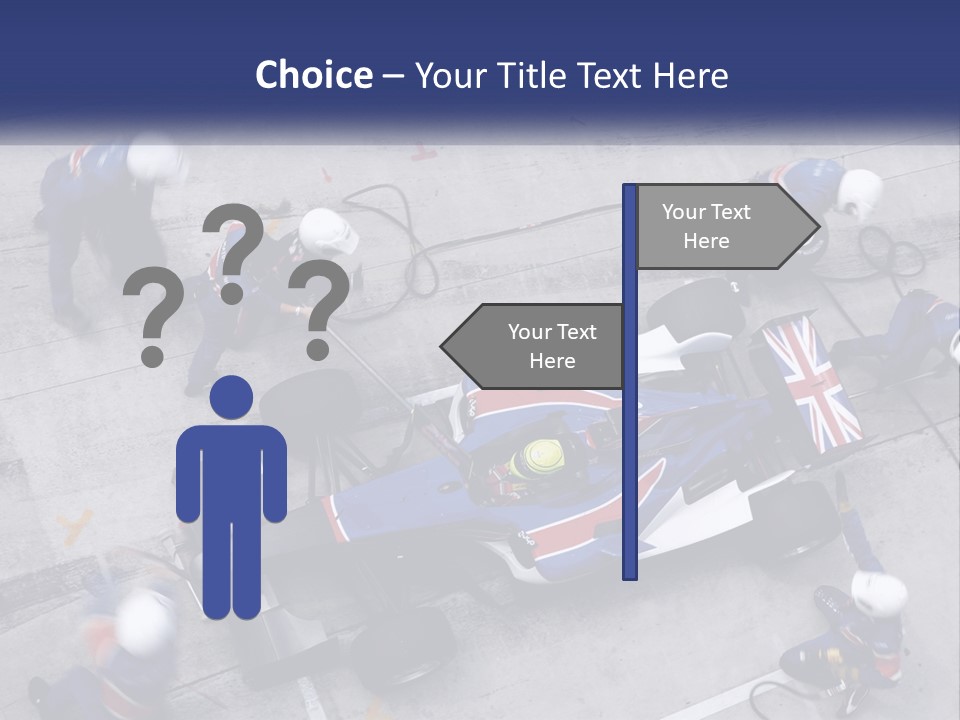 Man Selling Ownership PowerPoint Template