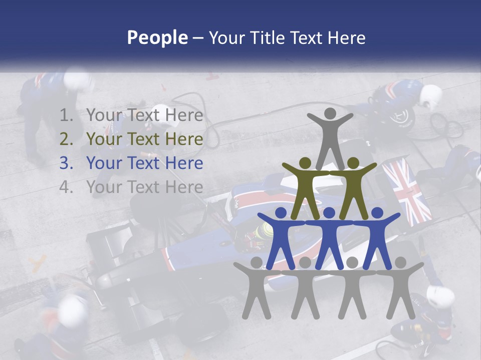 Man Selling Ownership PowerPoint Template