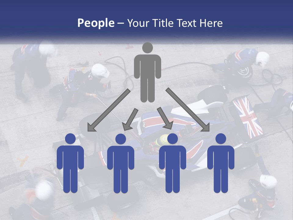 Man Selling Ownership PowerPoint Template