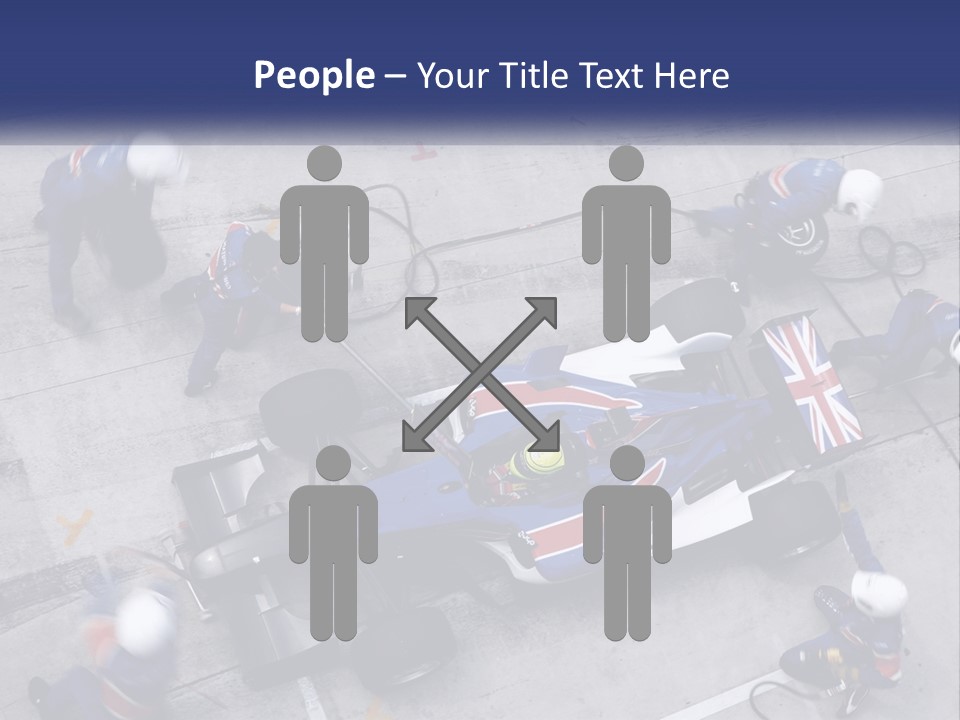 Man Selling Ownership PowerPoint Template