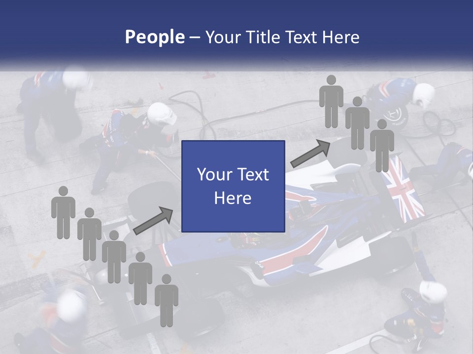 Man Selling Ownership PowerPoint Template