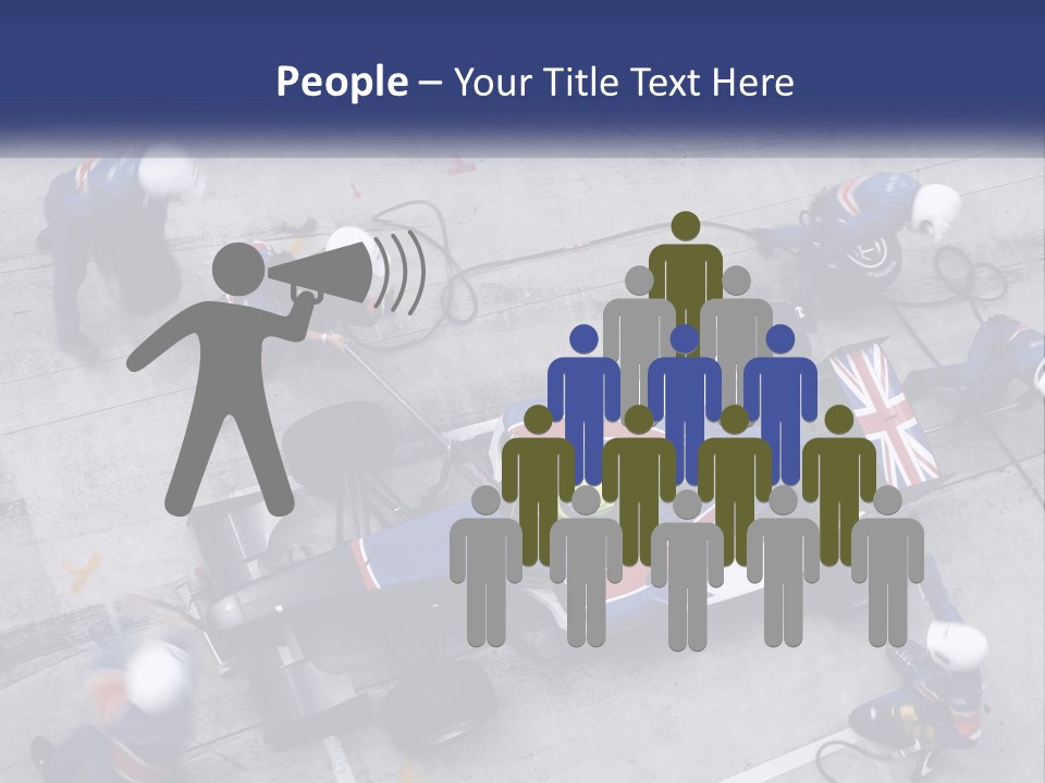 Man Selling Ownership PowerPoint Template