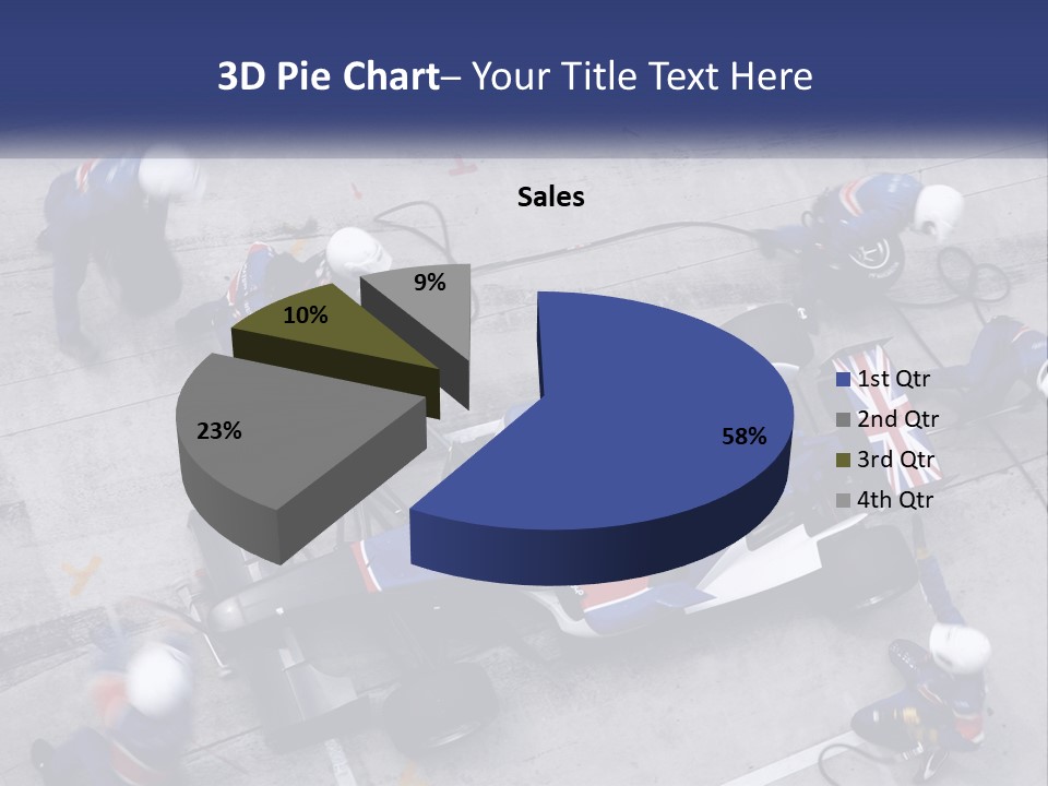 Man Selling Ownership PowerPoint Template