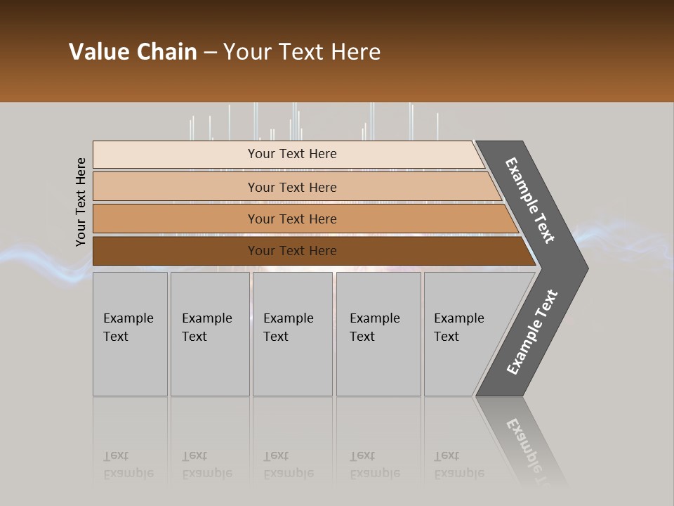 Cloud Hand Small PowerPoint Template