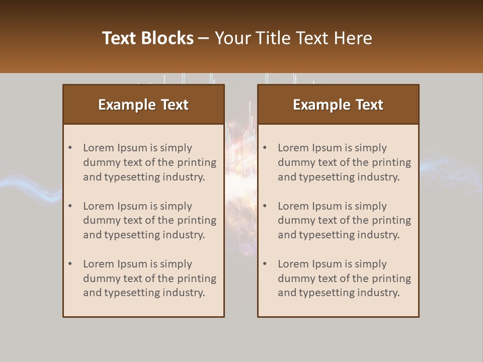Cloud Hand Small PowerPoint Template