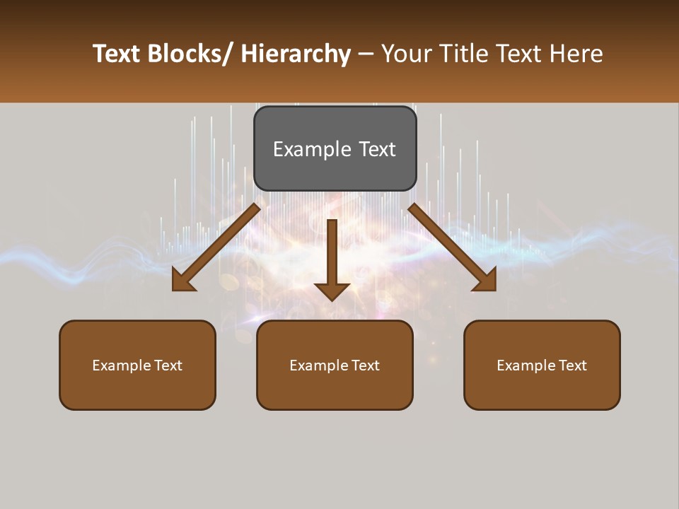Cloud Hand Small PowerPoint Template