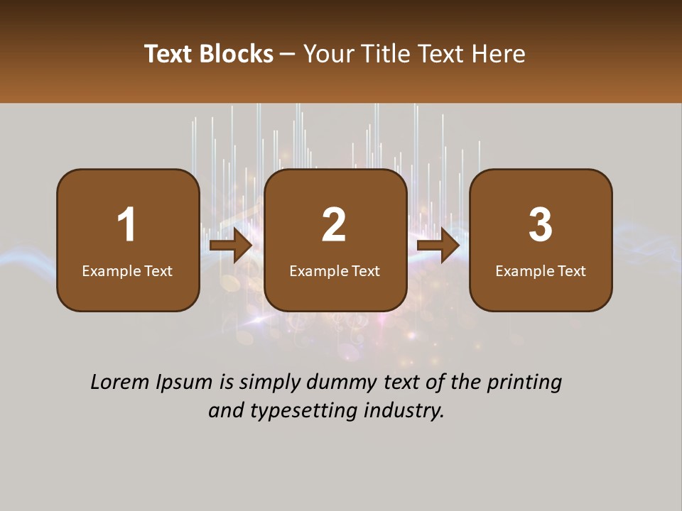 Cloud Hand Small PowerPoint Template