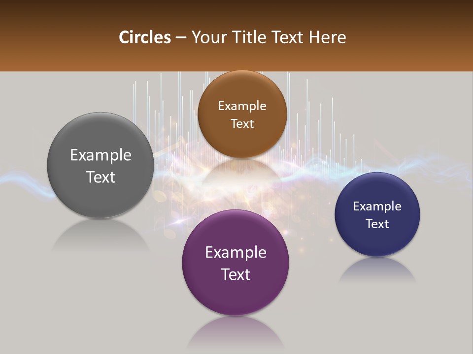 Cloud Hand Small PowerPoint Template