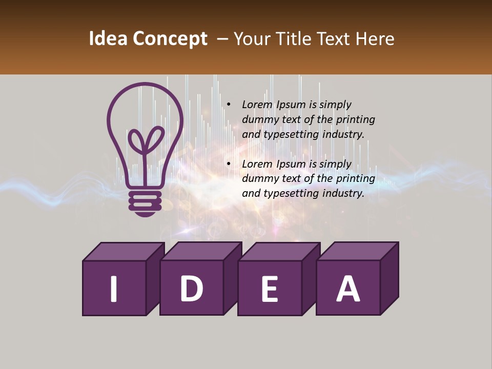 Cloud Hand Small PowerPoint Template