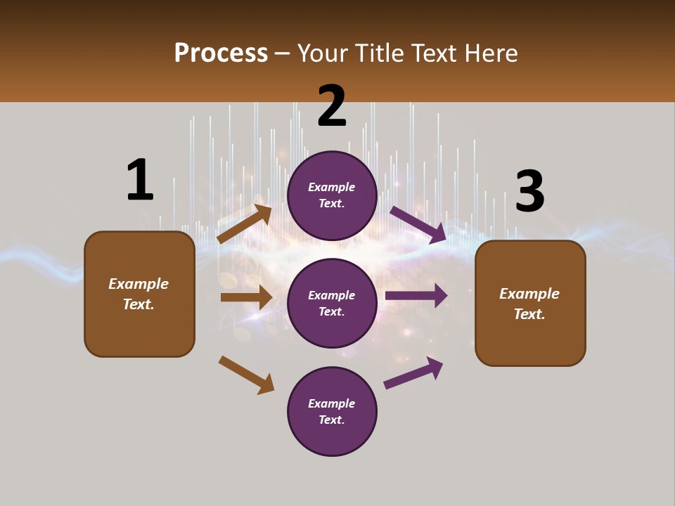 Cloud Hand Small PowerPoint Template