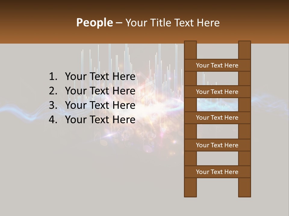 Cloud Hand Small PowerPoint Template