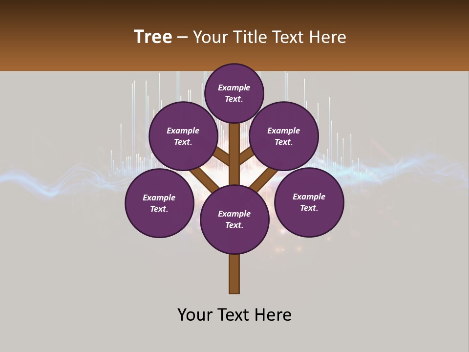 Cloud Hand Small PowerPoint Template