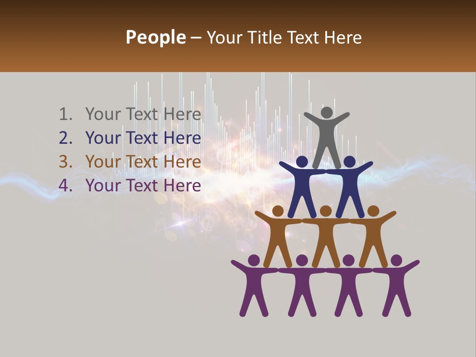 Cloud Hand Small PowerPoint Template