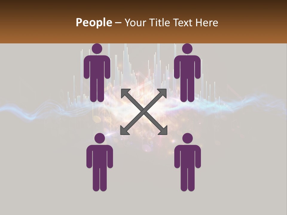 Cloud Hand Small PowerPoint Template