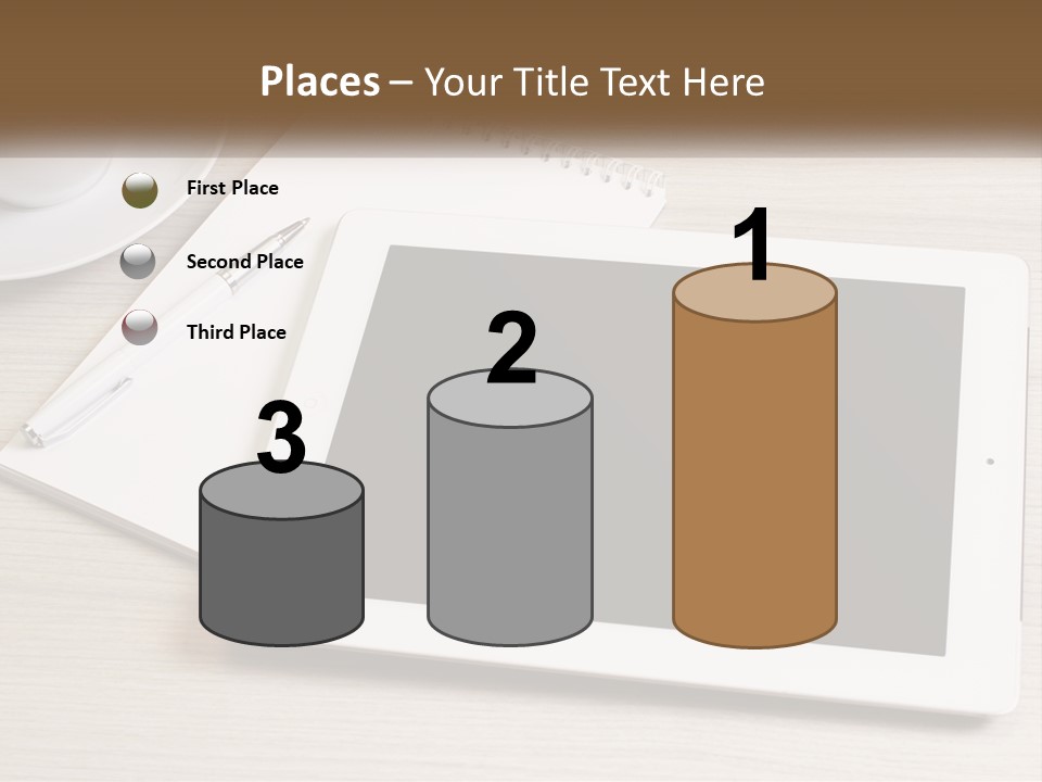 Nature Blue Sky Background PowerPoint Template