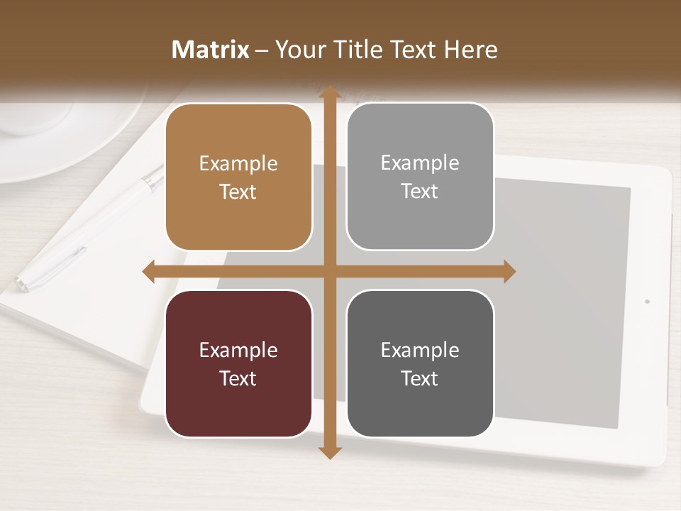 Nature Blue Sky Background PowerPoint Template