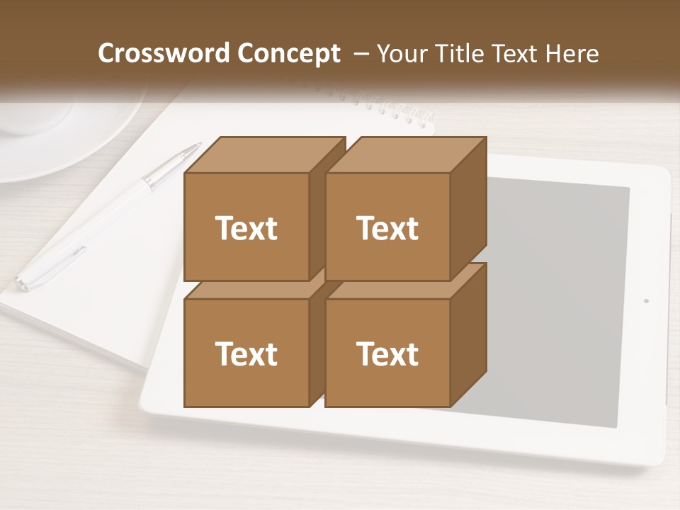 Nature Blue Sky Background PowerPoint Template