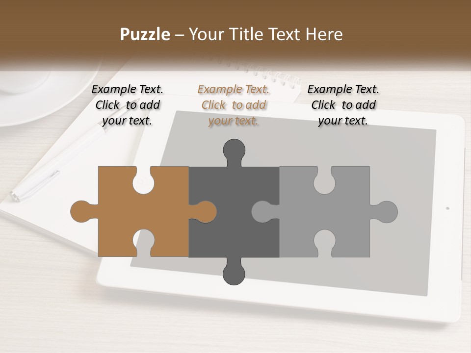 Nature Blue Sky Background PowerPoint Template