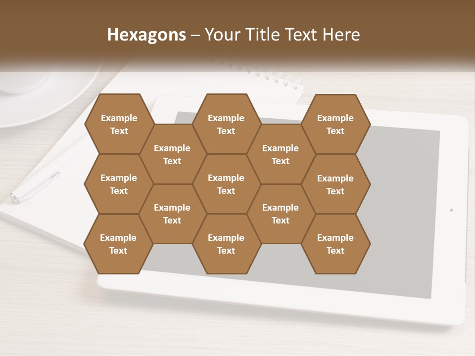 Nature Blue Sky Background PowerPoint Template