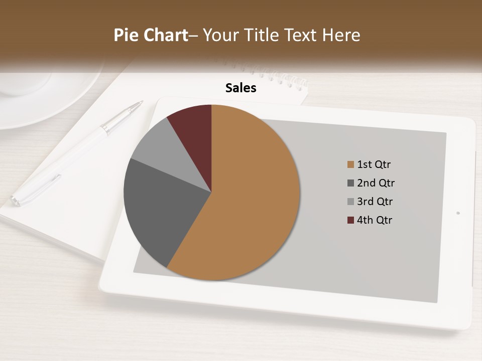 Nature Blue Sky Background PowerPoint Template