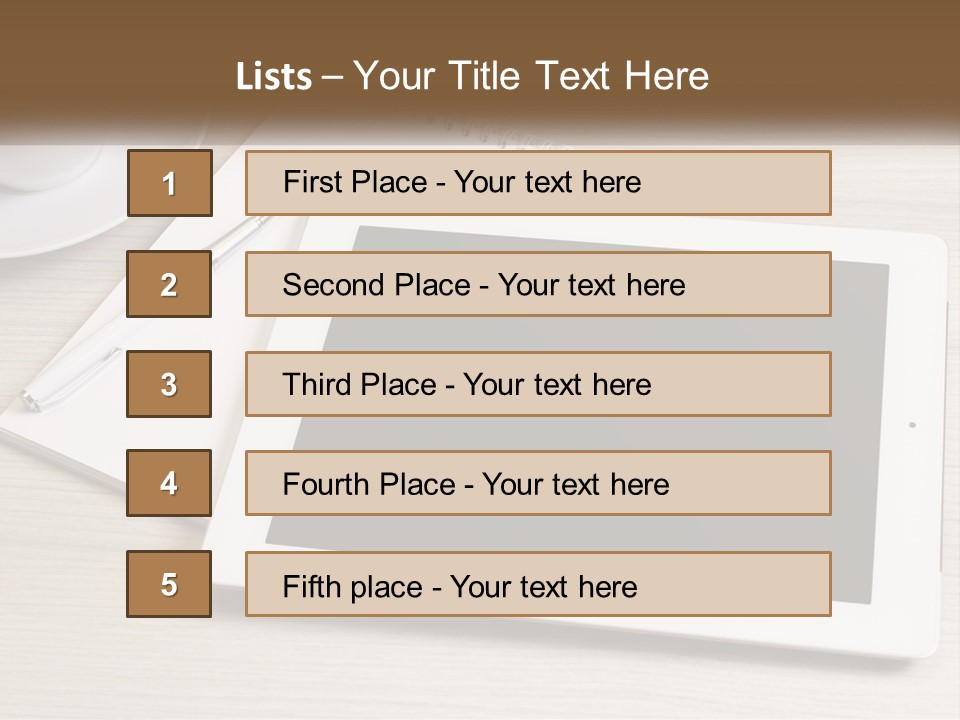 Nature Blue Sky Background PowerPoint Template