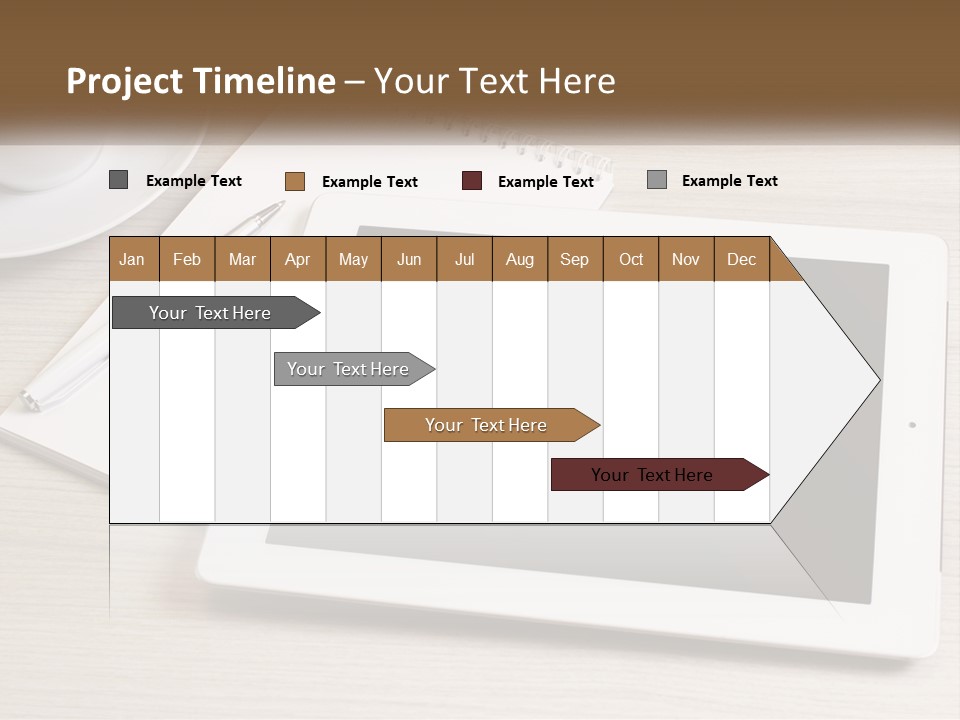 Nature Blue Sky Background PowerPoint Template