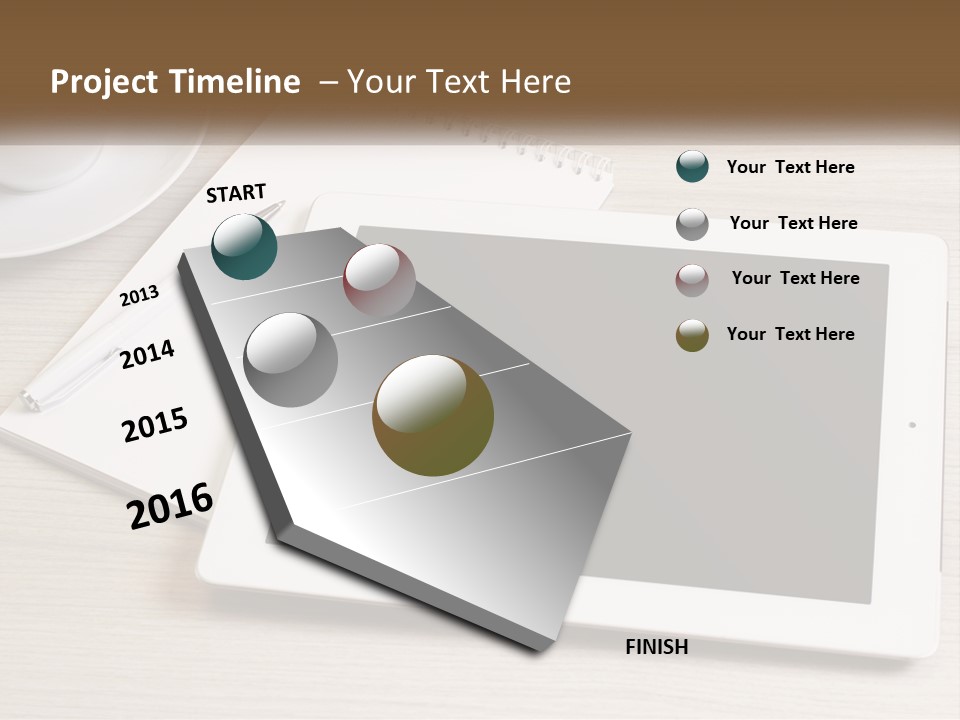 Nature Blue Sky Background PowerPoint Template