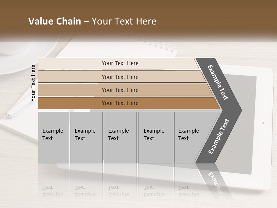Nature Blue Sky Background PowerPoint Template