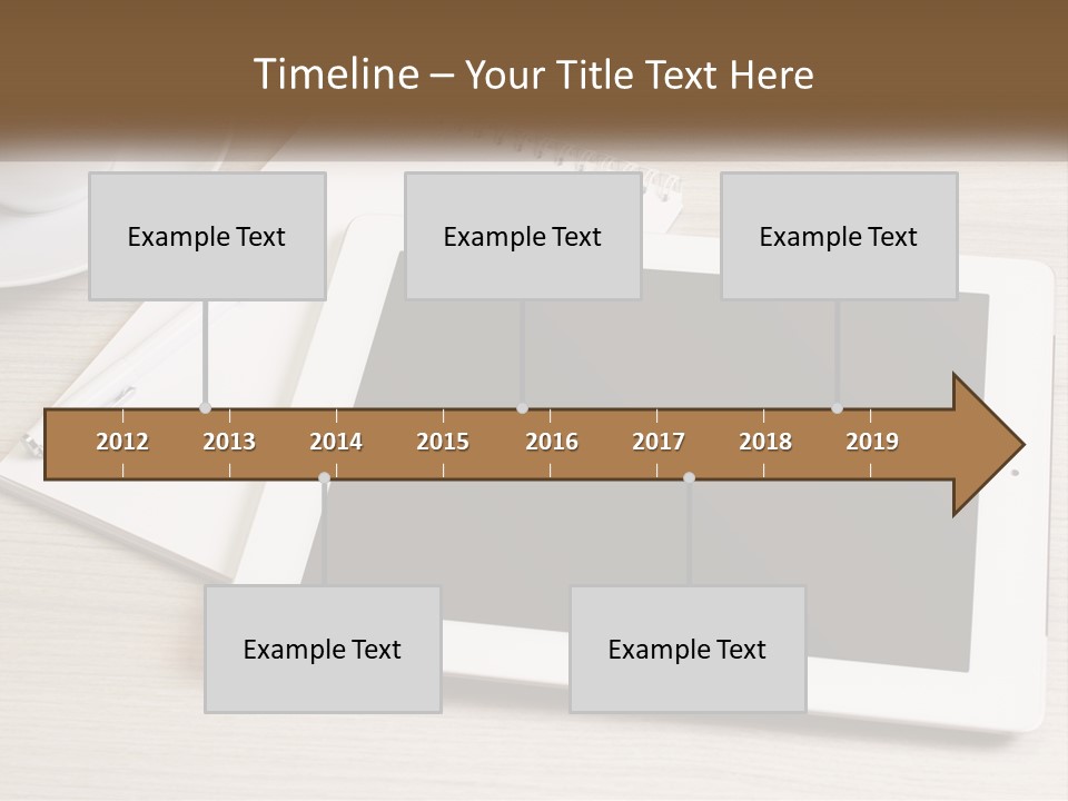 Nature Blue Sky Background PowerPoint Template