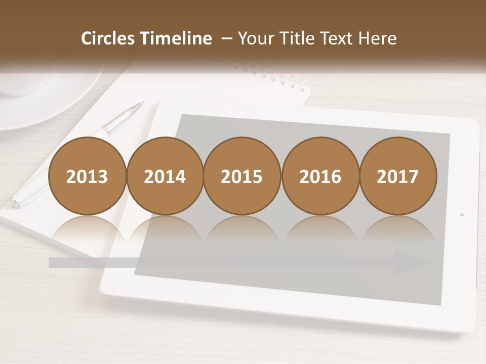 Nature Blue Sky Background PowerPoint Template