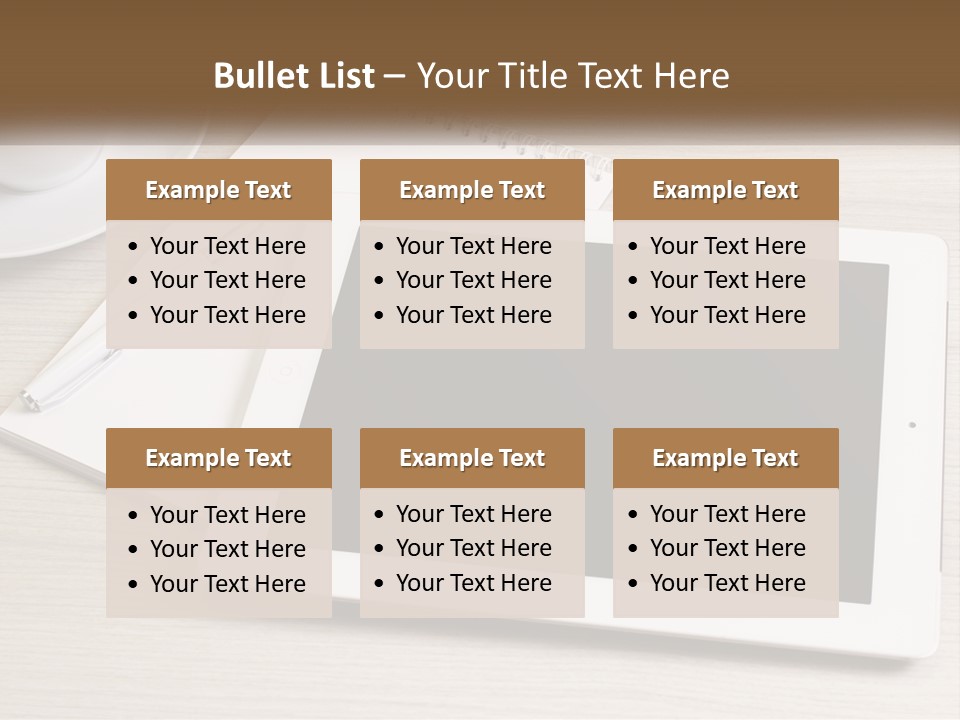 Nature Blue Sky Background PowerPoint Template