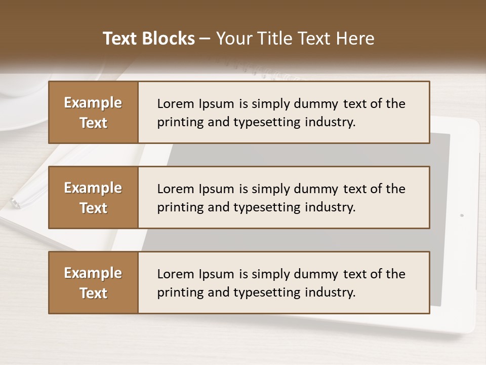 Nature Blue Sky Background PowerPoint Template