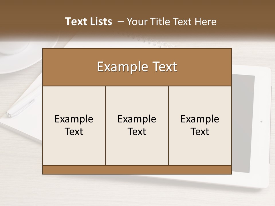 Nature Blue Sky Background PowerPoint Template