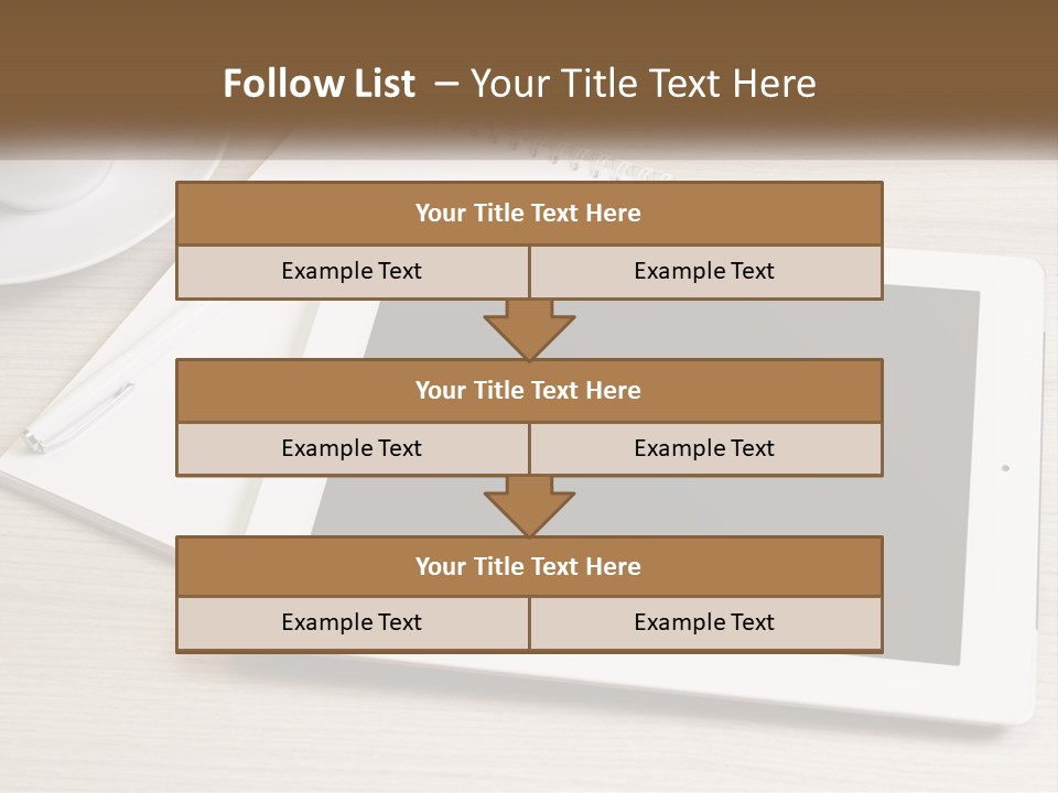 Nature Blue Sky Background PowerPoint Template