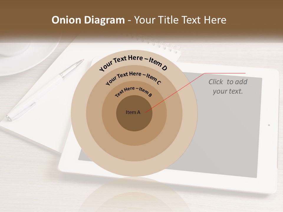 Nature Blue Sky Background PowerPoint Template