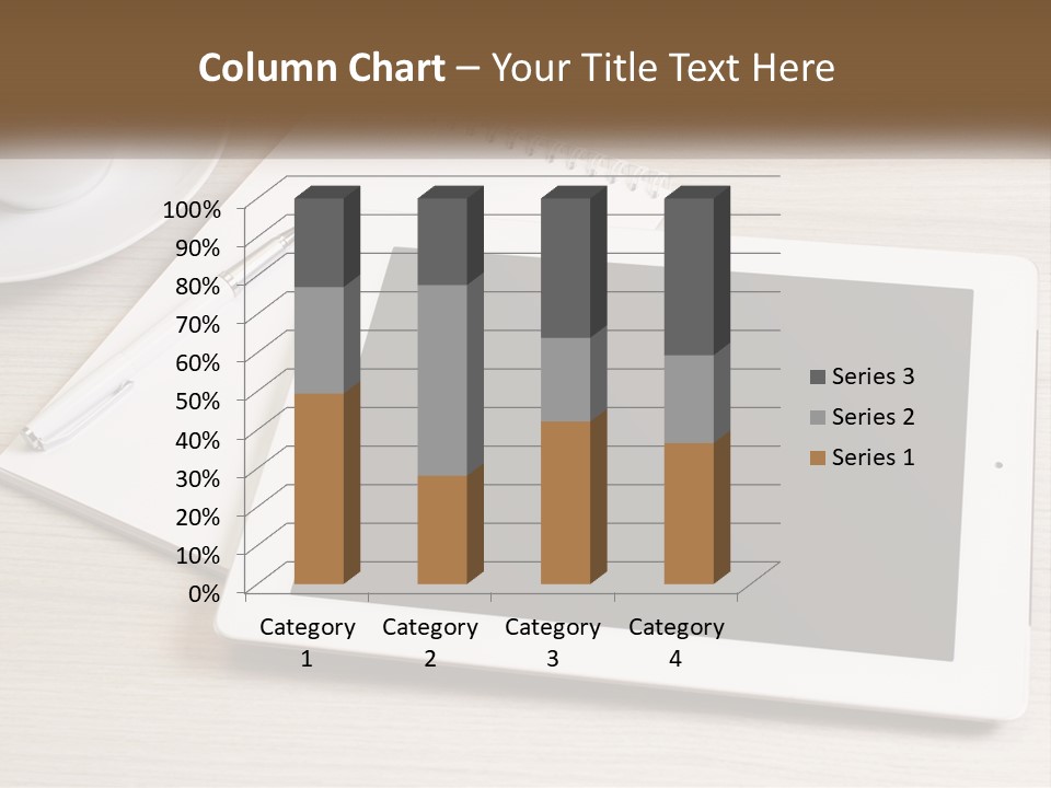 Nature Blue Sky Background PowerPoint Template