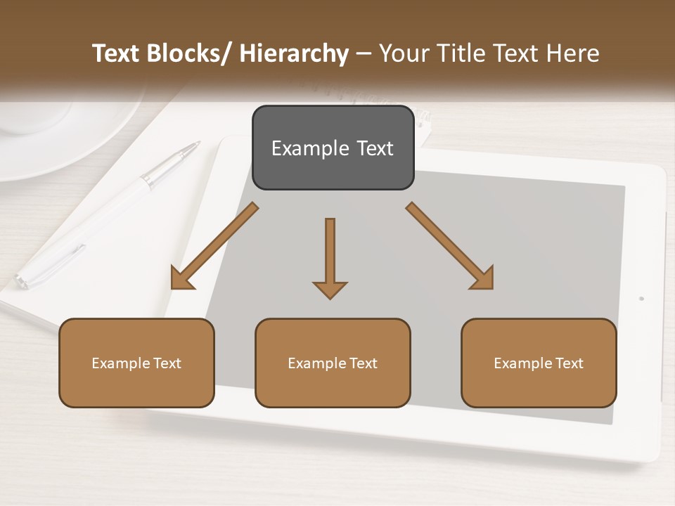 Nature Blue Sky Background PowerPoint Template