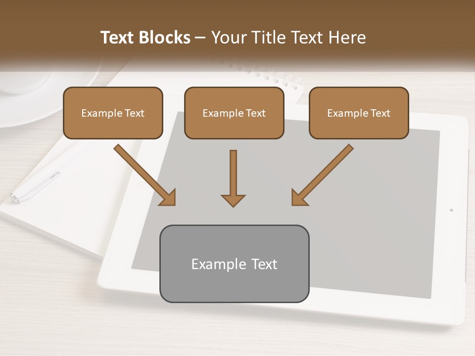 Nature Blue Sky Background PowerPoint Template