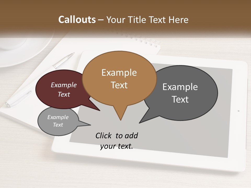 Nature Blue Sky Background PowerPoint Template