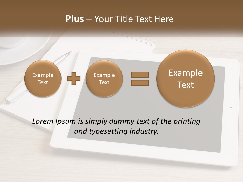 Nature Blue Sky Background PowerPoint Template