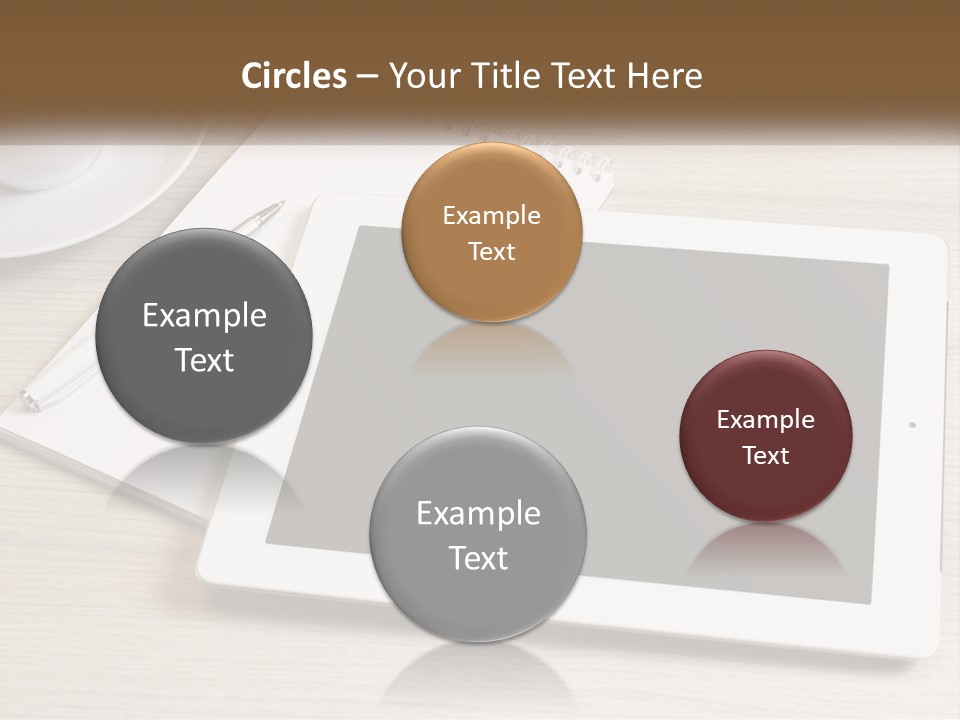 Nature Blue Sky Background PowerPoint Template