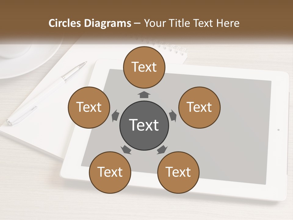 Nature Blue Sky Background PowerPoint Template