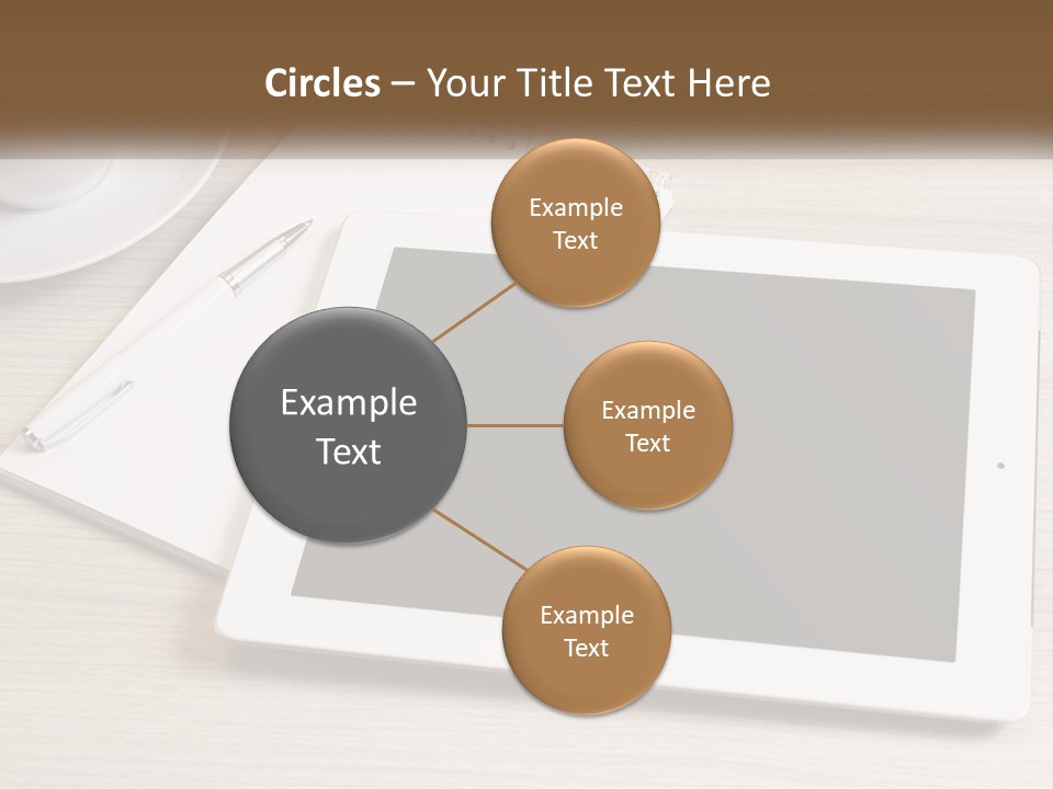 Nature Blue Sky Background PowerPoint Template