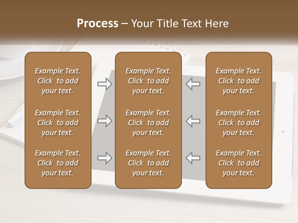 Nature Blue Sky Background PowerPoint Template