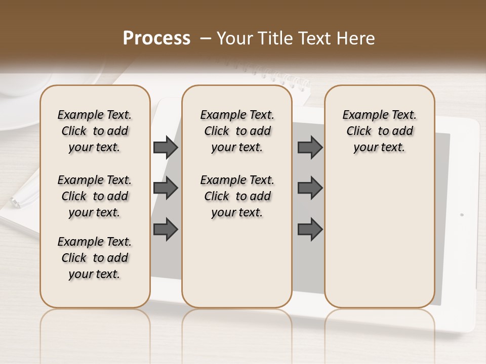 Nature Blue Sky Background PowerPoint Template