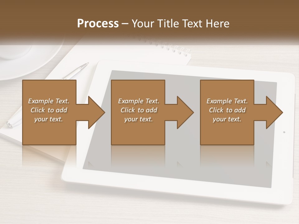 Nature Blue Sky Background PowerPoint Template