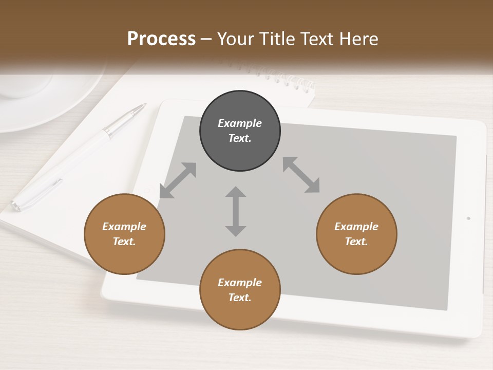 Nature Blue Sky Background PowerPoint Template